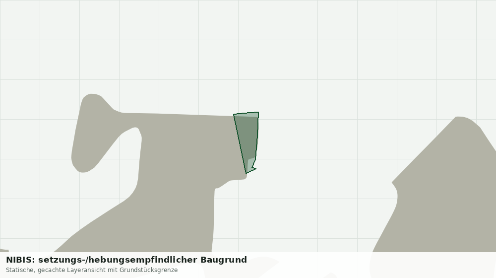 Statische Kartenansicht: NIBIS: setzungs-/hebungsempfindlicher Baugrund