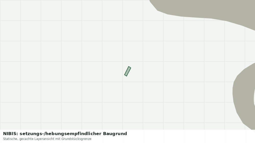 Statische Kartenansicht: NIBIS: setzungs-/hebungsempfindlicher Baugrund