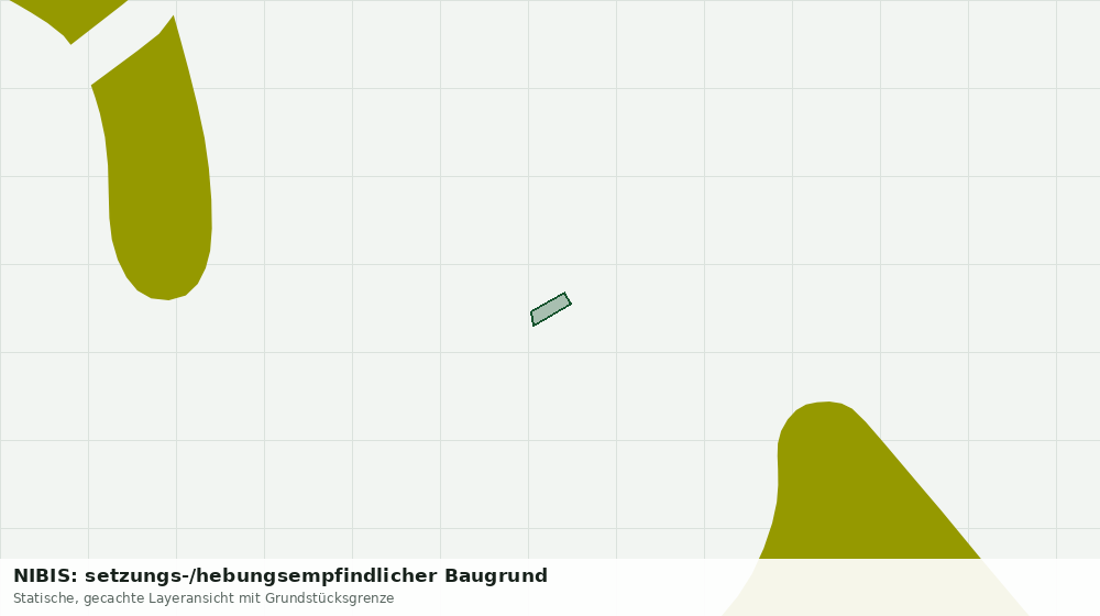 Statische Kartenansicht: NIBIS: setzungs-/hebungsempfindlicher Baugrund