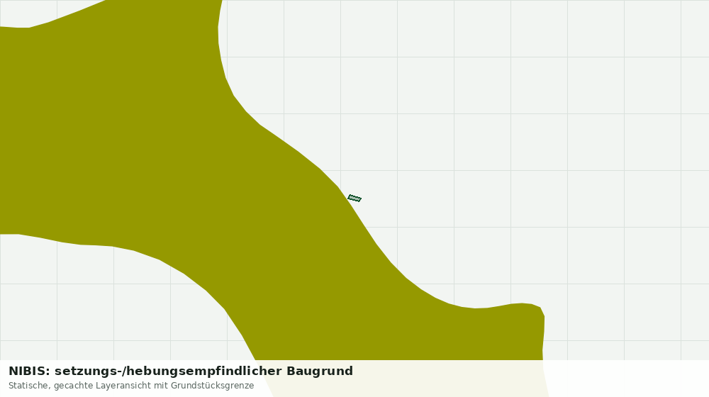 Statische Kartenansicht: NIBIS: setzungs-/hebungsempfindlicher Baugrund