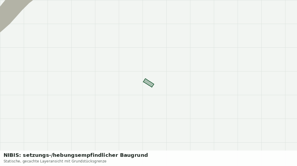 Statische Kartenansicht: NIBIS: setzungs-/hebungsempfindlicher Baugrund