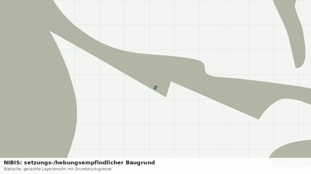 Statische Kartenansicht: NIBIS: setzungs-/hebungsempfindlicher Baugrund