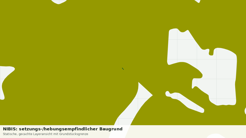 Statische Kartenansicht: NIBIS: setzungs-/hebungsempfindlicher Baugrund
