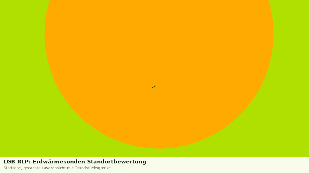 Statische Kartenansicht: LGB RLP: Erdwärmesonden Standortbewertung