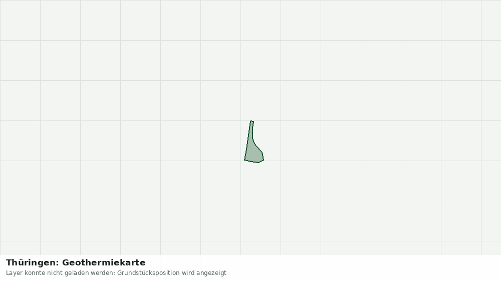 Statische Kartenansicht: Thüringen: Geothermiekarte