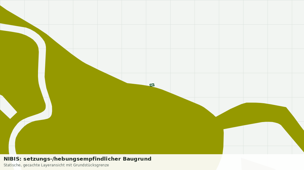 Statische Kartenansicht: NIBIS: setzungs-/hebungsempfindlicher Baugrund