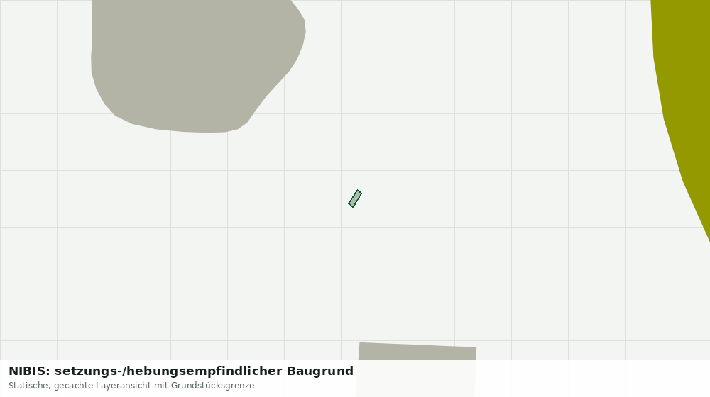 Statische Kartenansicht: NIBIS: setzungs-/hebungsempfindlicher Baugrund