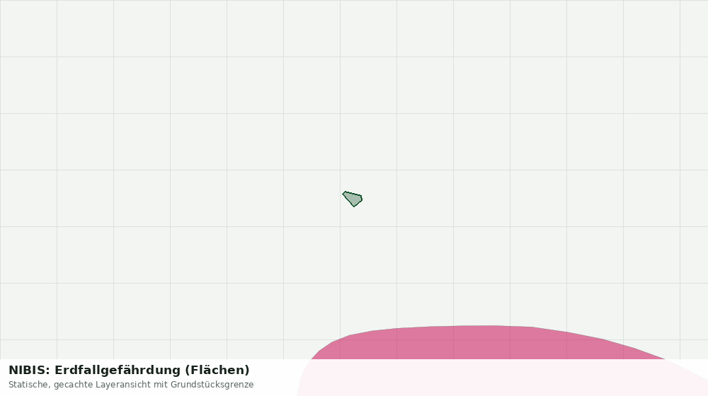Statische Kartenansicht: NIBIS: Erdfallgefährdung (Flächen)