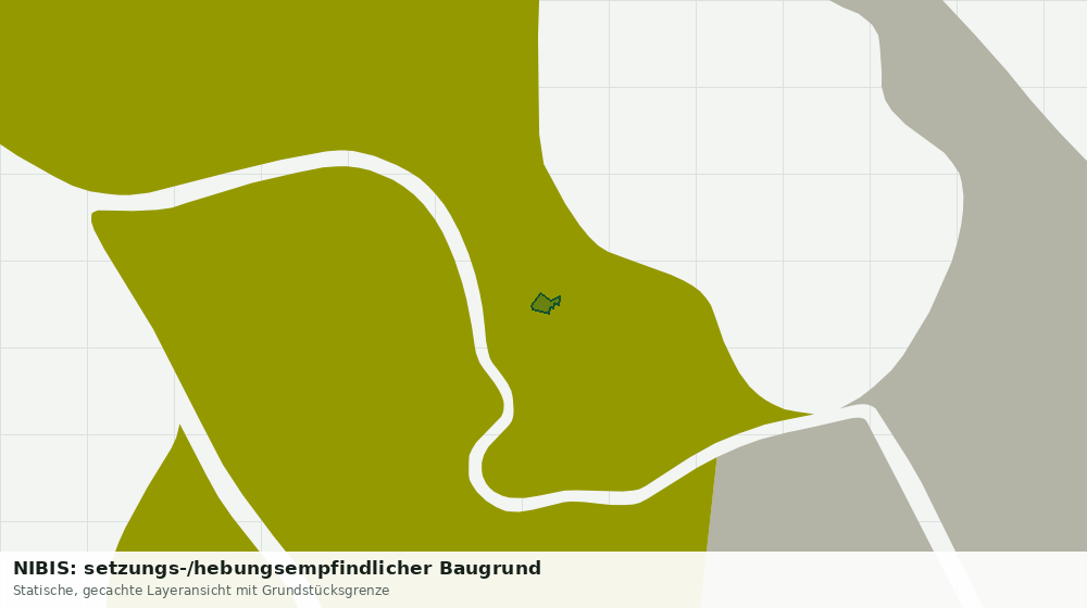 Statische Kartenansicht: NIBIS: setzungs-/hebungsempfindlicher Baugrund