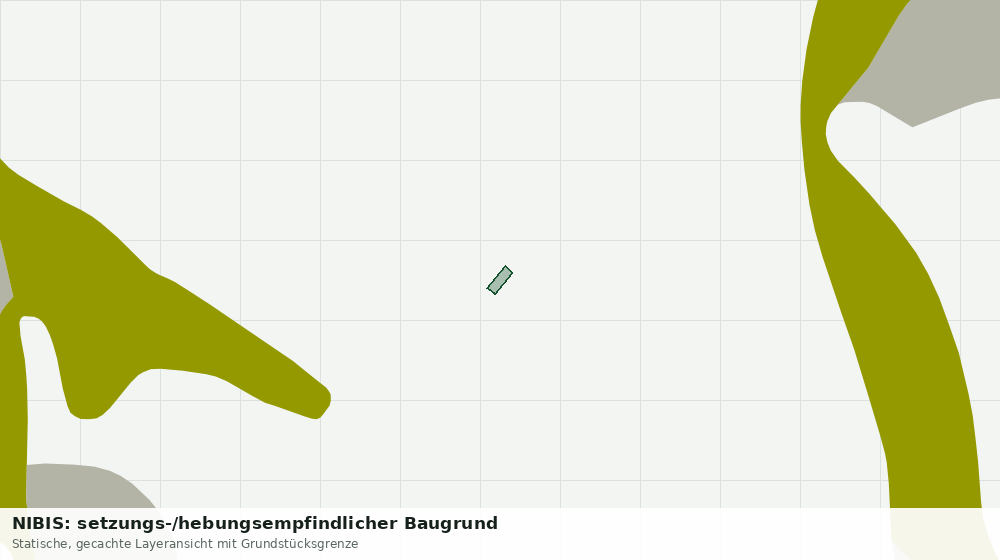 Statische Kartenansicht: NIBIS: setzungs-/hebungsempfindlicher Baugrund
