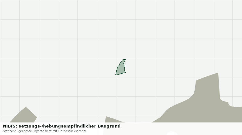Statische Kartenansicht: NIBIS: setzungs-/hebungsempfindlicher Baugrund