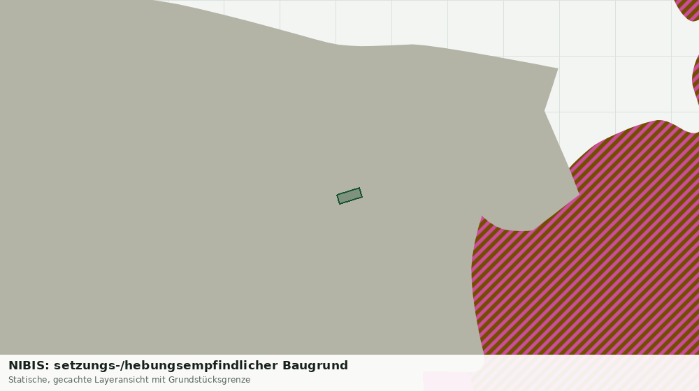 Statische Kartenansicht: NIBIS: setzungs-/hebungsempfindlicher Baugrund