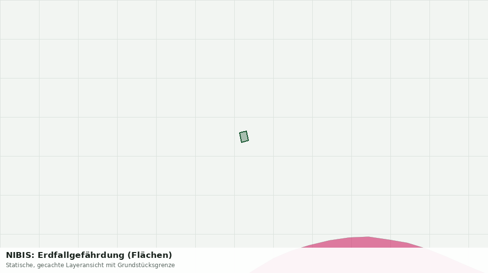 Statische Kartenansicht: NIBIS: Erdfallgefährdung (Flächen)