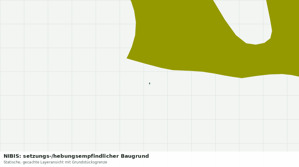 Statische Kartenansicht: NIBIS: setzungs-/hebungsempfindlicher Baugrund