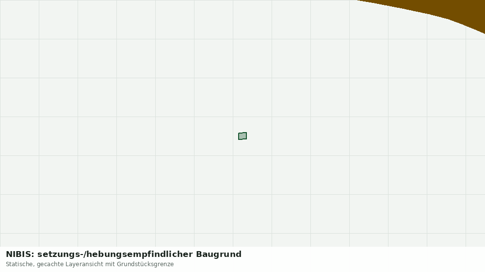 Statische Kartenansicht: NIBIS: setzungs-/hebungsempfindlicher Baugrund