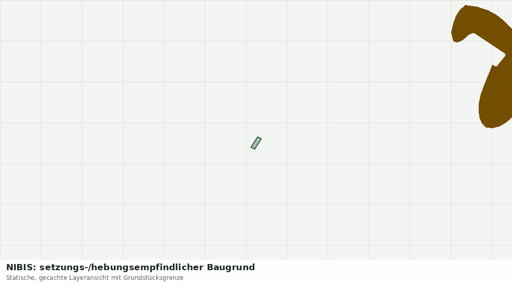 Statische Kartenansicht: NIBIS: setzungs-/hebungsempfindlicher Baugrund