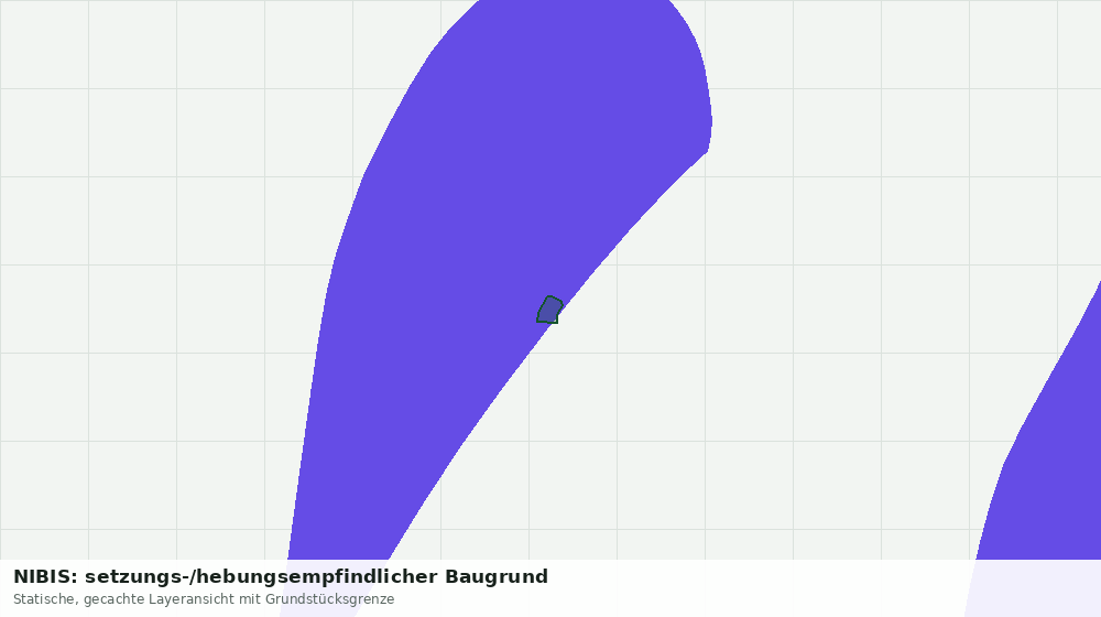 Statische Kartenansicht: NIBIS: setzungs-/hebungsempfindlicher Baugrund