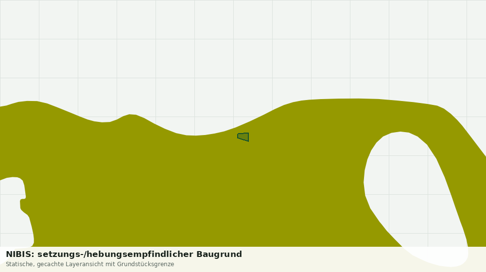 Statische Kartenansicht: NIBIS: setzungs-/hebungsempfindlicher Baugrund