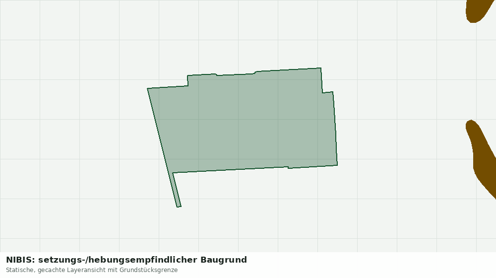 Statische Kartenansicht: NIBIS: setzungs-/hebungsempfindlicher Baugrund