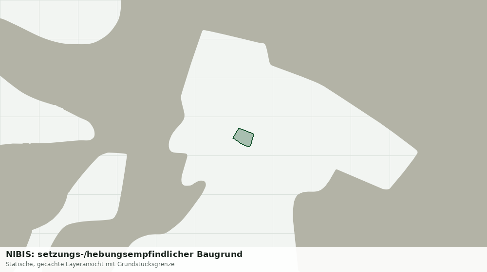 Statische Kartenansicht: NIBIS: setzungs-/hebungsempfindlicher Baugrund