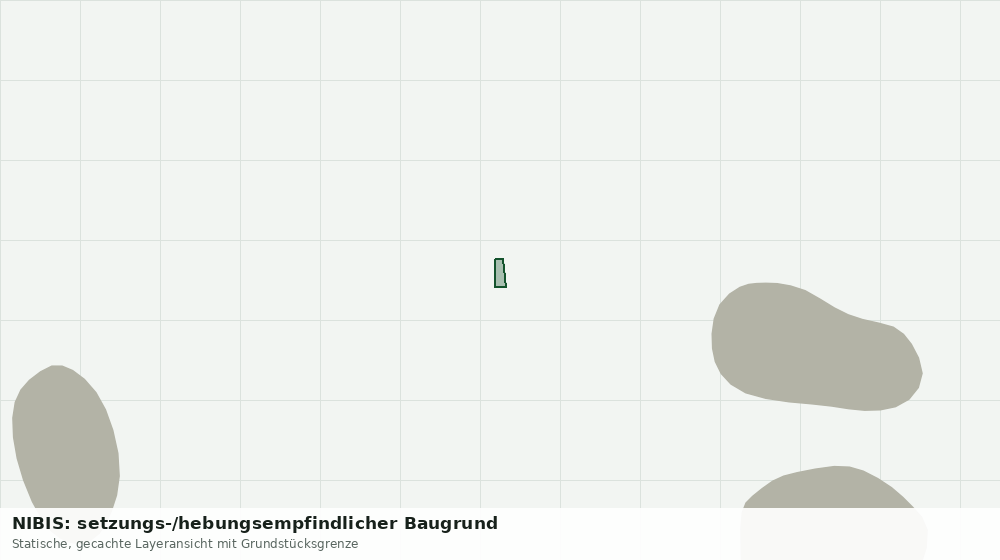 Statische Kartenansicht: NIBIS: setzungs-/hebungsempfindlicher Baugrund
