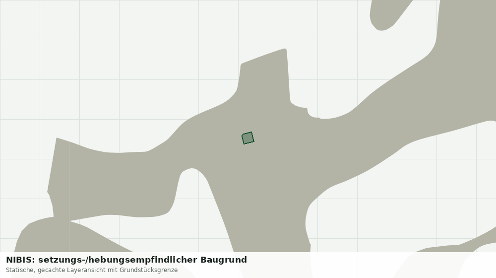 Statische Kartenansicht: NIBIS: setzungs-/hebungsempfindlicher Baugrund