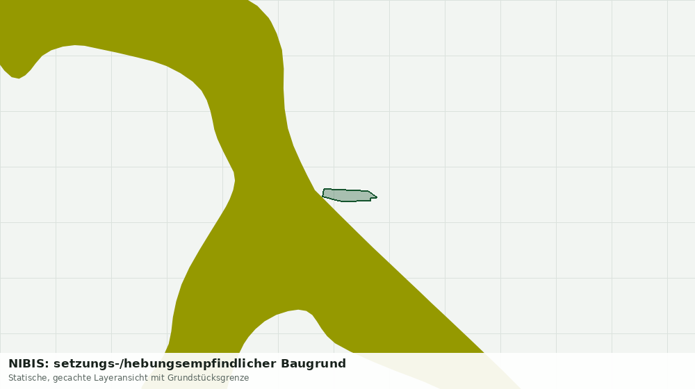 Statische Kartenansicht: NIBIS: setzungs-/hebungsempfindlicher Baugrund