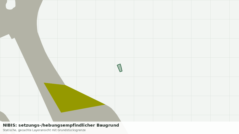 Statische Kartenansicht: NIBIS: setzungs-/hebungsempfindlicher Baugrund