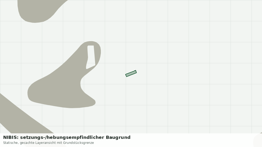 Statische Kartenansicht: NIBIS: setzungs-/hebungsempfindlicher Baugrund