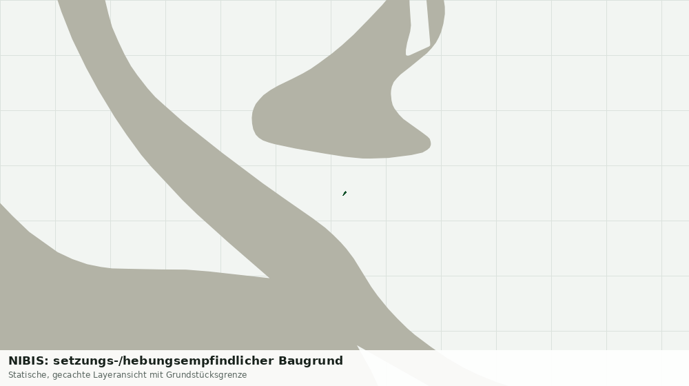 Statische Kartenansicht: NIBIS: setzungs-/hebungsempfindlicher Baugrund