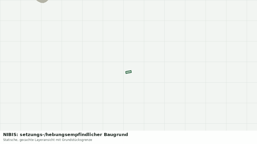 Statische Kartenansicht: NIBIS: setzungs-/hebungsempfindlicher Baugrund