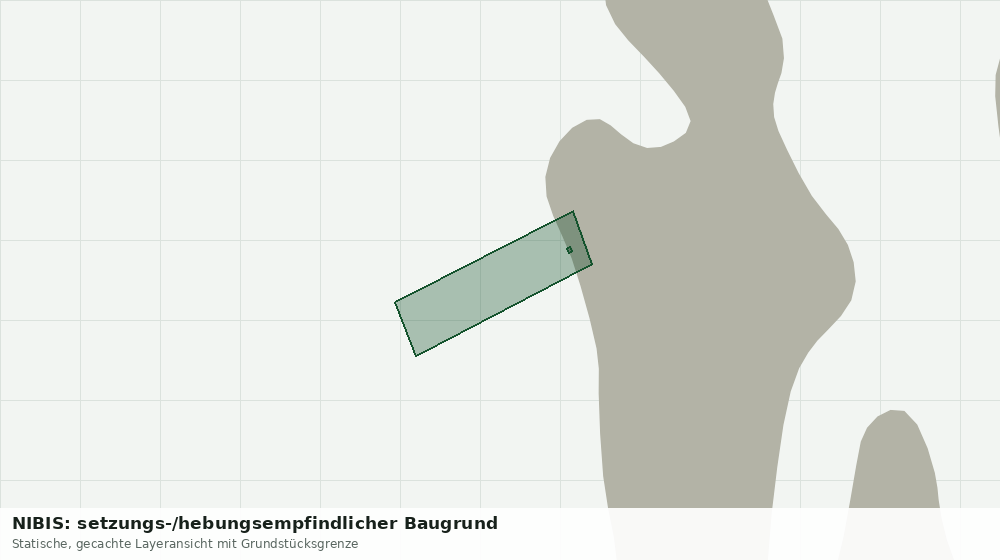 Statische Kartenansicht: NIBIS: setzungs-/hebungsempfindlicher Baugrund