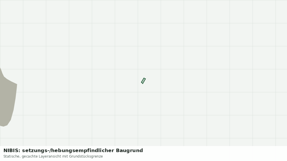 Statische Kartenansicht: NIBIS: setzungs-/hebungsempfindlicher Baugrund