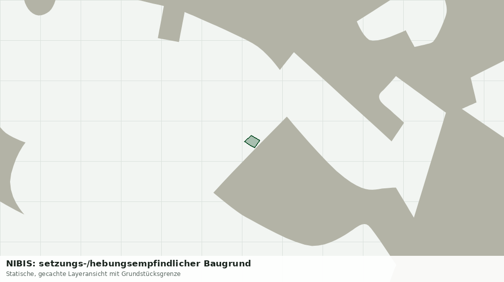 Statische Kartenansicht: NIBIS: setzungs-/hebungsempfindlicher Baugrund