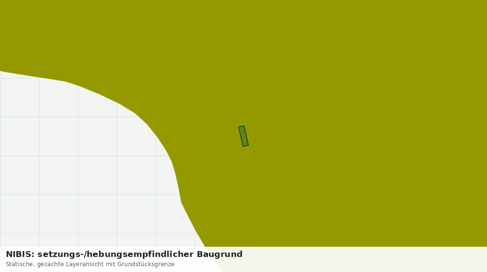 Statische Kartenansicht: NIBIS: setzungs-/hebungsempfindlicher Baugrund