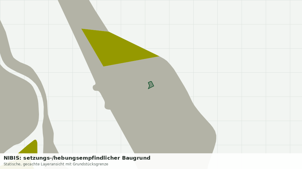 Statische Kartenansicht: NIBIS: setzungs-/hebungsempfindlicher Baugrund