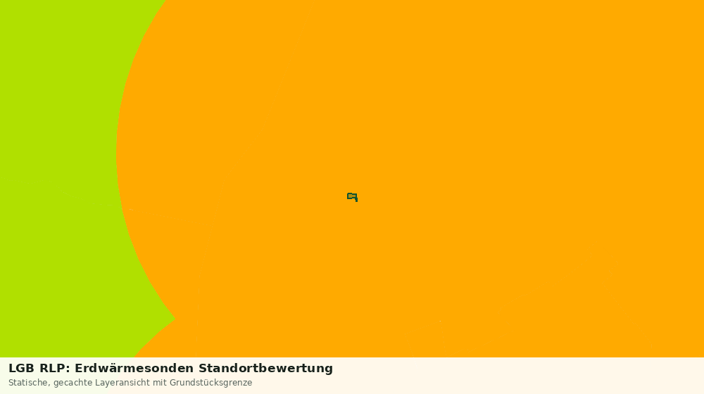 Statische Kartenansicht: LGB RLP: Erdwärmesonden Standortbewertung