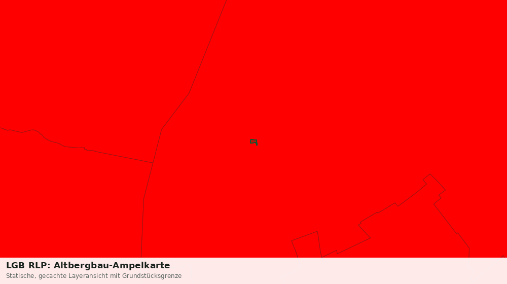 Statische Kartenansicht: LGB RLP: Altbergbau-Ampelkarte