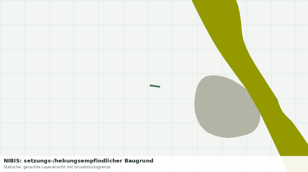 Statische Kartenansicht: NIBIS: setzungs-/hebungsempfindlicher Baugrund
