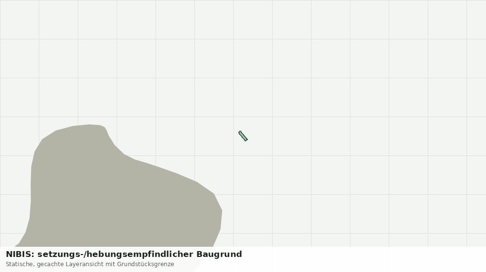 Statische Kartenansicht: NIBIS: setzungs-/hebungsempfindlicher Baugrund