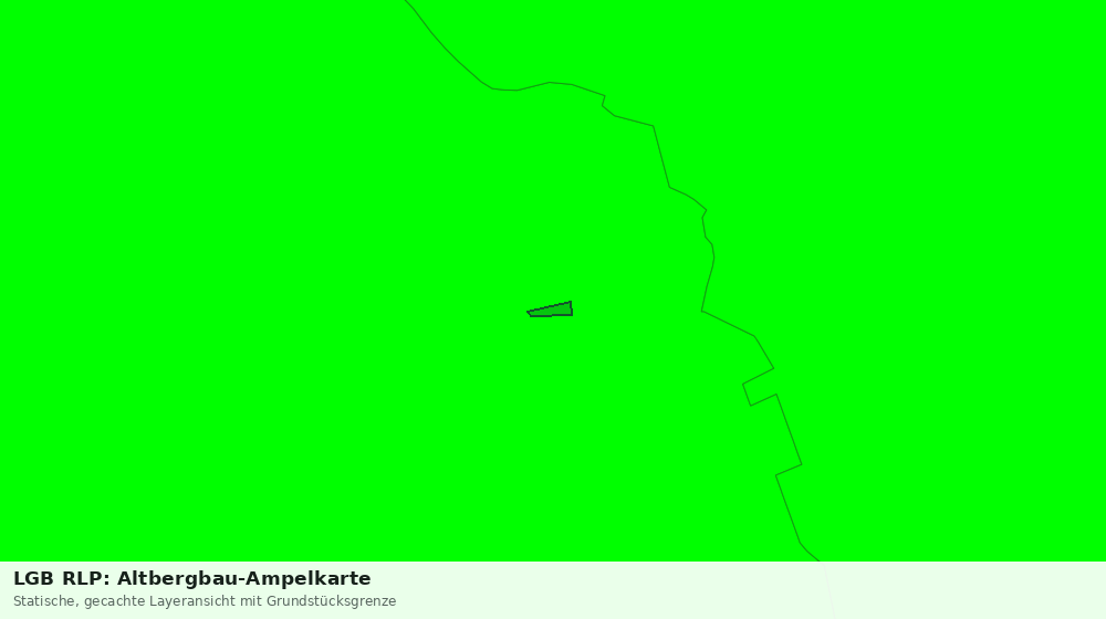 Statische Kartenansicht: LGB RLP: Altbergbau-Ampelkarte