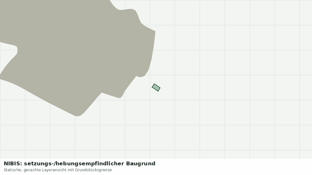 Statische Kartenansicht: NIBIS: setzungs-/hebungsempfindlicher Baugrund