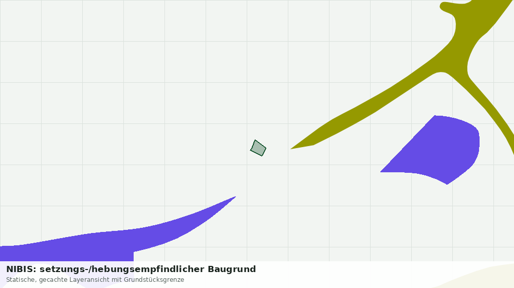 Statische Kartenansicht: NIBIS: setzungs-/hebungsempfindlicher Baugrund