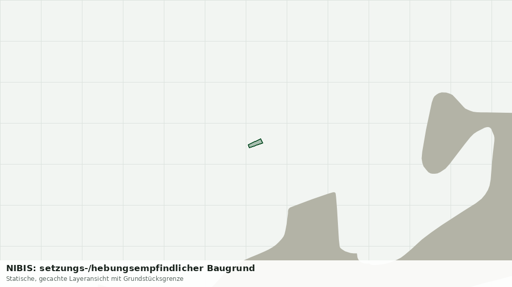 Statische Kartenansicht: NIBIS: setzungs-/hebungsempfindlicher Baugrund