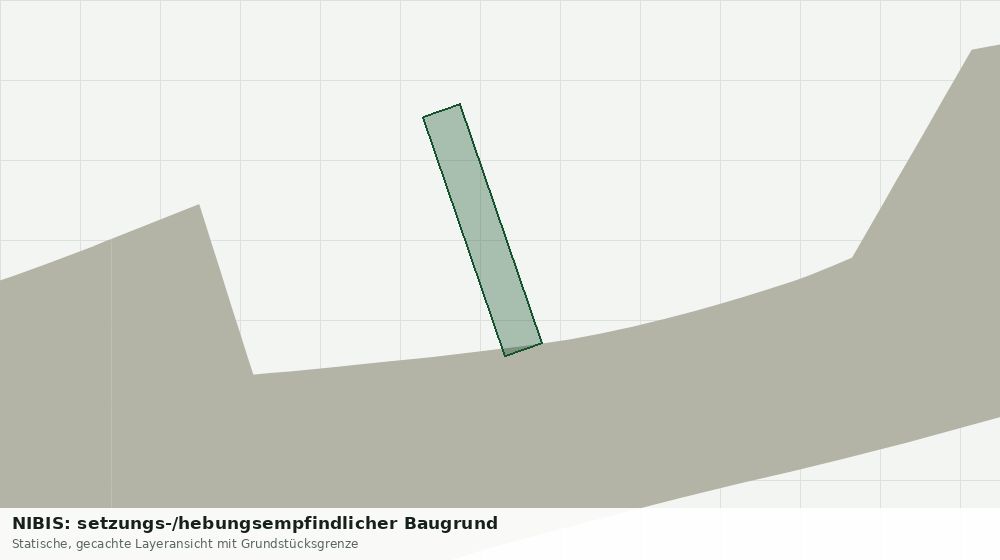 Statische Kartenansicht: NIBIS: setzungs-/hebungsempfindlicher Baugrund