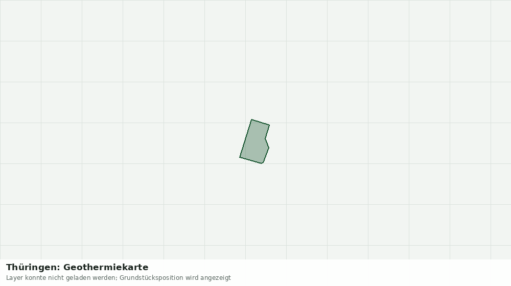 Statische Kartenansicht: Thüringen: Geothermiekarte
