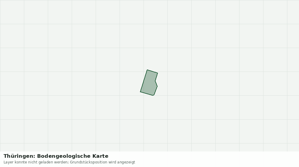 Statische Kartenansicht: Thüringen: Bodengeologische Karte