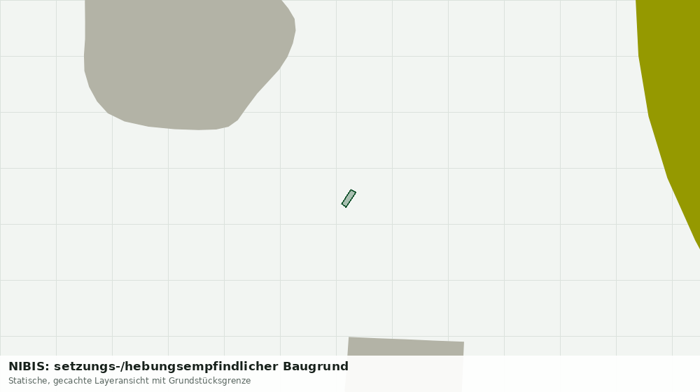 Statische Kartenansicht: NIBIS: setzungs-/hebungsempfindlicher Baugrund