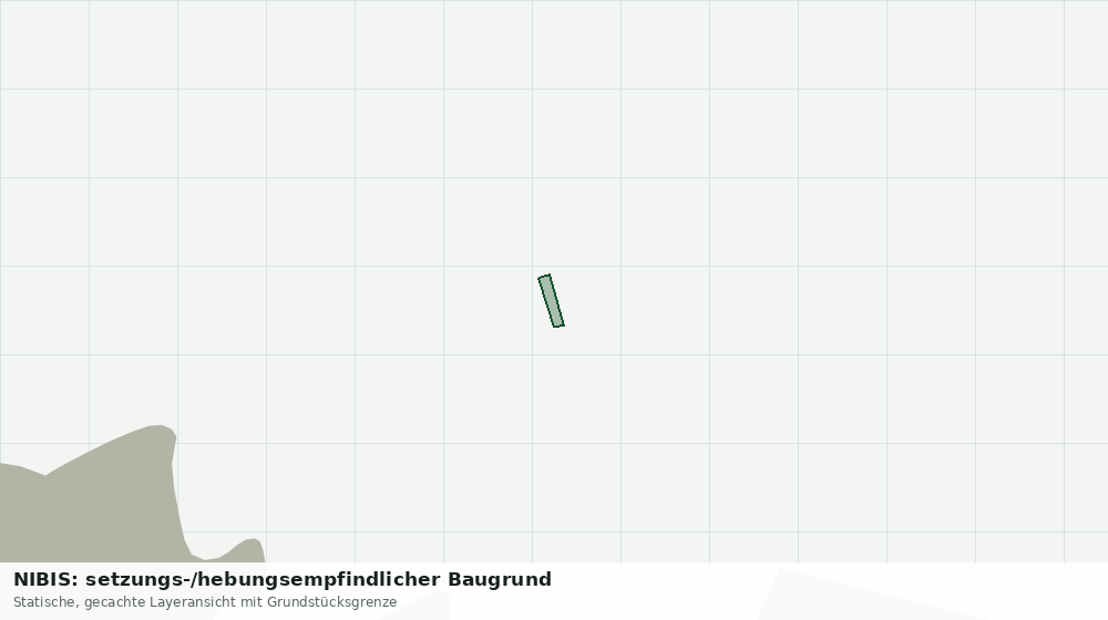 Statische Kartenansicht: NIBIS: setzungs-/hebungsempfindlicher Baugrund