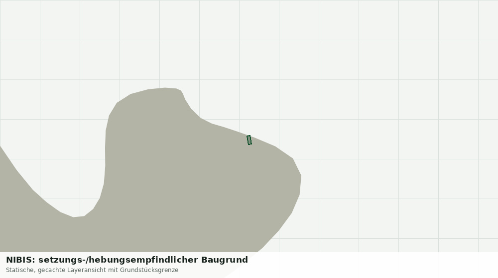 Statische Kartenansicht: NIBIS: setzungs-/hebungsempfindlicher Baugrund